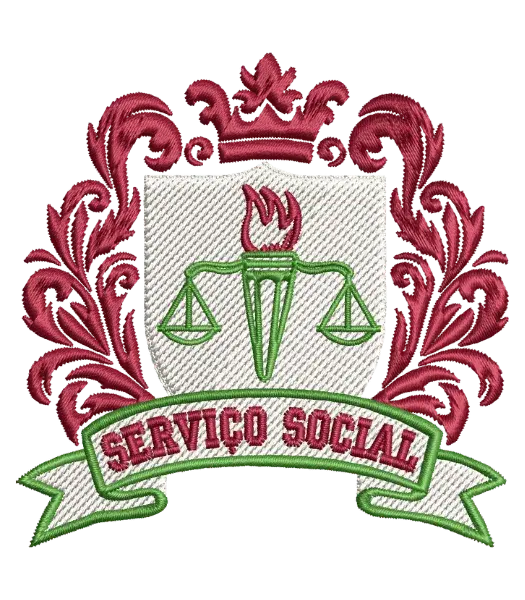 Matriz de Bordado Curso Serviço Social